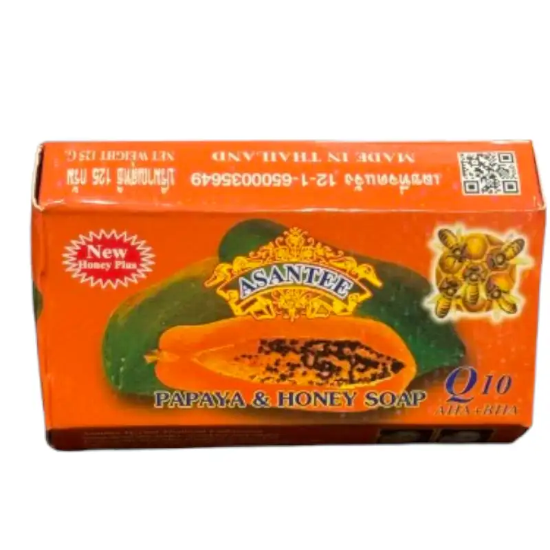 Savon à la papaye et au miel Asantee 125 g