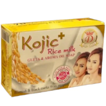 Savon kojic lait de riz gluta et huiles aromatiques 160 g