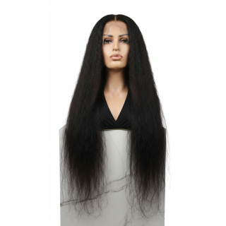 Lace Wig Kinky Straight - Noir Naturel