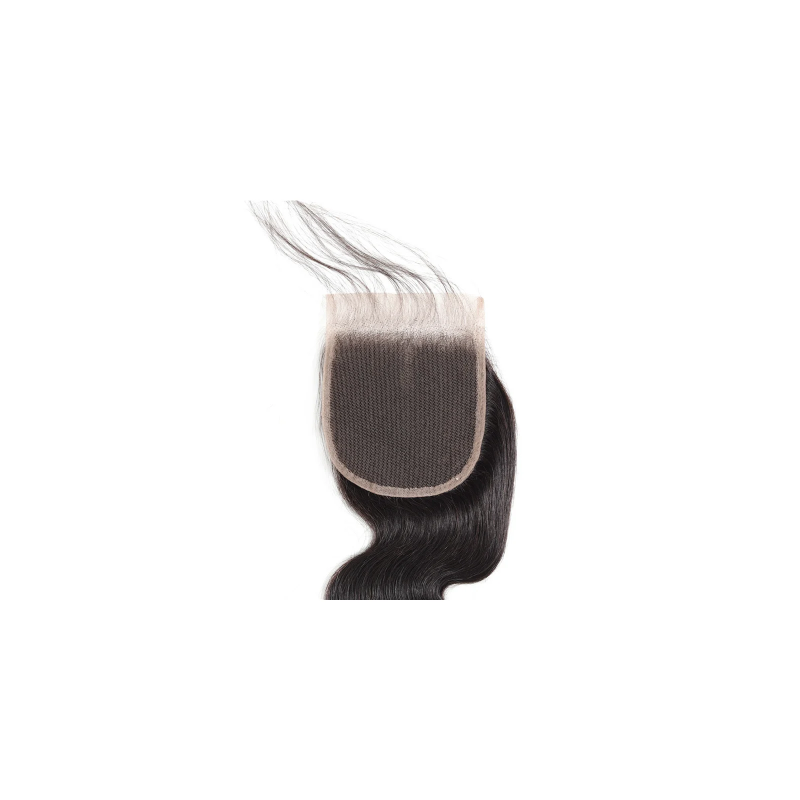 Closure Body Wave 100% Cheveux Naturels Remy