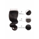 Closure Body Wave 100% Cheveux Naturels Remy