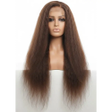 Lace Wig Kinky Straight - Brun Chocolat