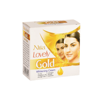 Crème Nisa Lovely Gold Whitening  Éclat & Anti-Taches | EBUN AFRO BEAUTY