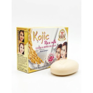 Savon Kojic Rice Milk Gluta & Niacinamide  Anti-Taches | EBUN AFRO BEAUTY