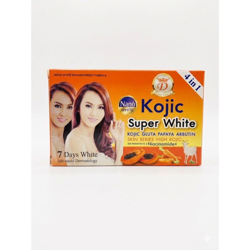 Savon Kojic Super White 4 en 1 D-ne Gold Éclat Teint | EBUN AFRO BEAUTY