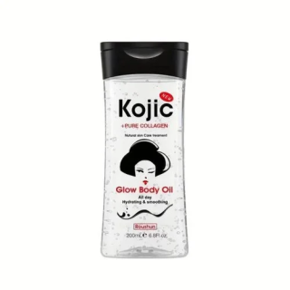 Huile Corps Roushun Kojic + Collagène 200ml Éclat & Soin | EBUN AFRO BEAUTY