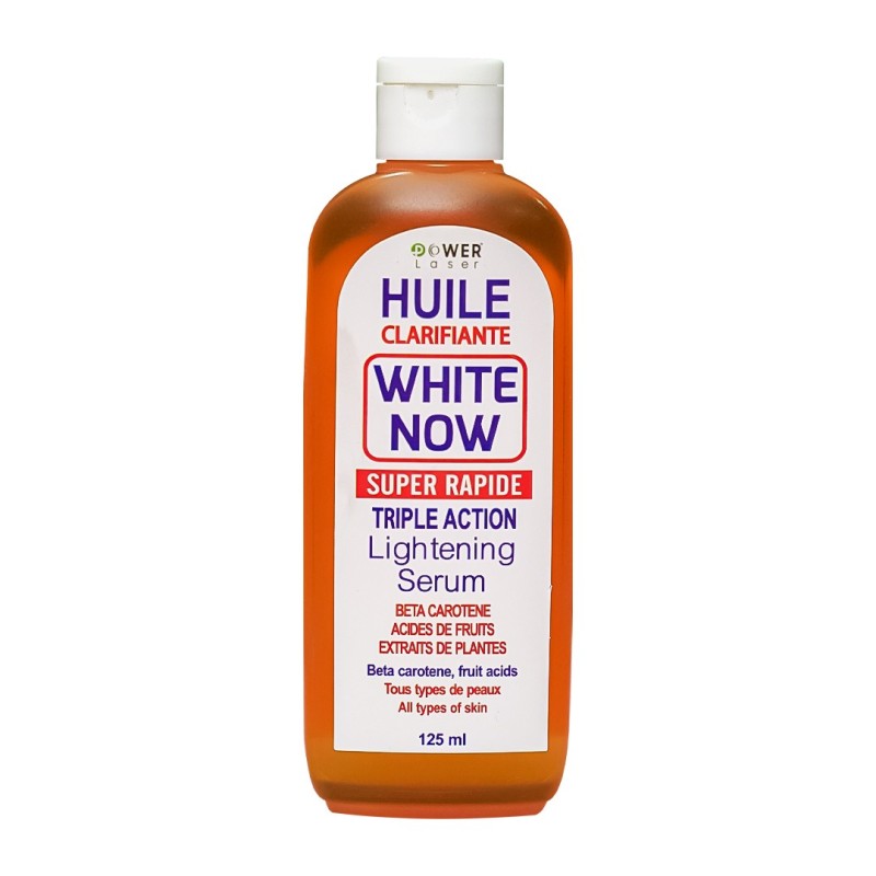 Huile Clarifiante White Now 125ml Sérum Triple Action | EBUN AFRO BEAUTY