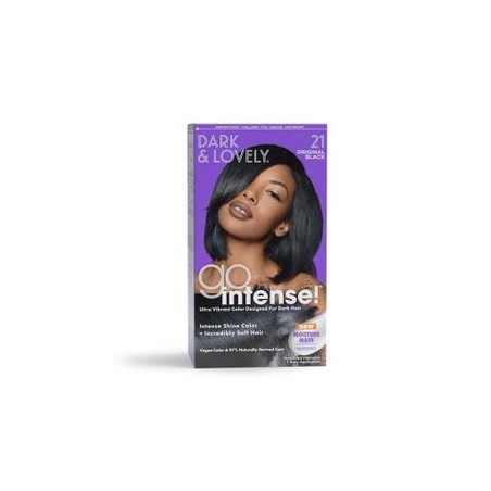 Coloration Dark & Lovely Go Intense! 21 Original Black | EBUN AFRO BEAUTY
