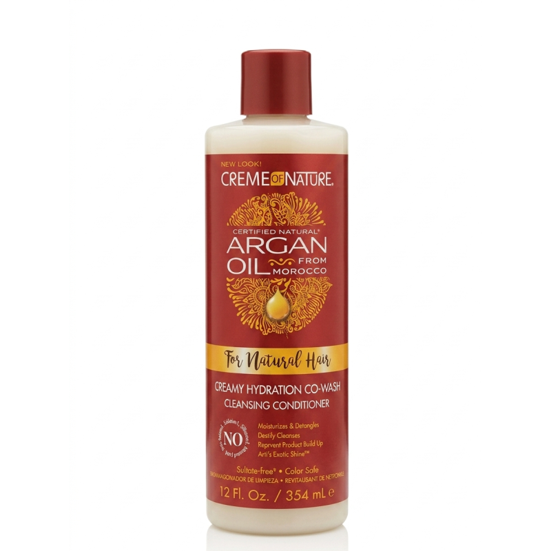 Creme of Nature - Après-shampooing Co-Wash Maroc 354ml | EBUN AFRO BEAUTY