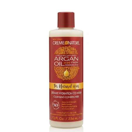 Creme of Nature - Après-shampooing Co-Wash Maroc 354ml | EBUN AFRO BEAUTY