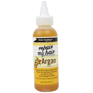 Huile Argan & Ricin Repair My Hair Aunt Jackie's 118ml | EBUN AFRO BEAUTY
