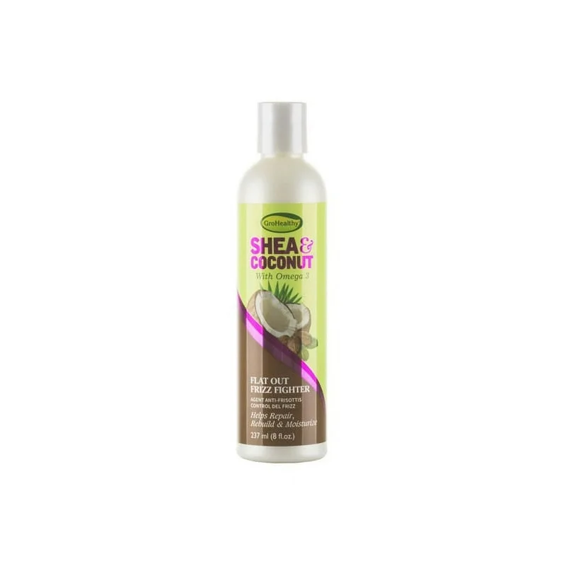 Sérum Anti-Frisottis GroHealthy Coco & Karité 237ml | EBUN AFRO BEAUTY