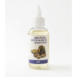 Huile de Ricin 100% Pure Pressée à Froid ADF Soin Bio | EBUN AFRO BEAUTY
