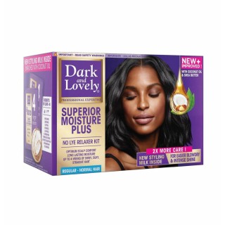 Kit Défrisant Dark and Lovely Superior Moisture Plus Regular | EBUN AFRO BEAUTY