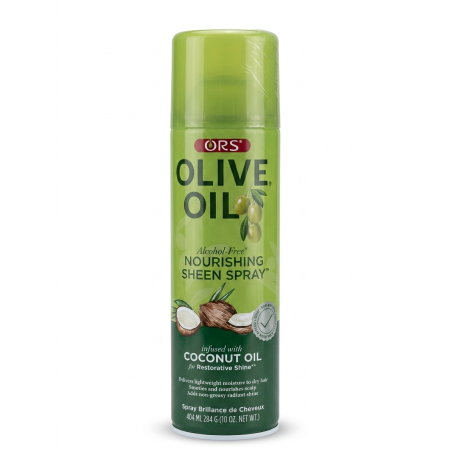 Spray Brillance ORS Olive Oil Nourishing Sheen Spray 404ml | EBUN AFRO BEAUTY