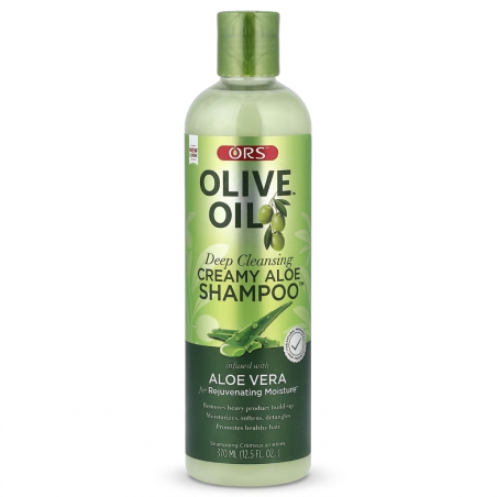 Shampoing Crémeux Aloe Vera ORS Olive Oil Purifiant 370ml | EBUN AFRO BEAUTY