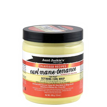 Crème Boucles Curl Mane-Tenance Aunt Jackie's Flaxseed 426g | EBUN AFRO BEAUTY