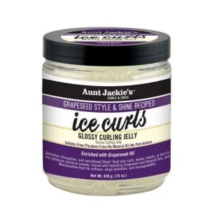 Gelée Boucles Ice Curls Aunt Jackie's Grapeseed Jelly  426g | EBUN AFRO BEAUTY