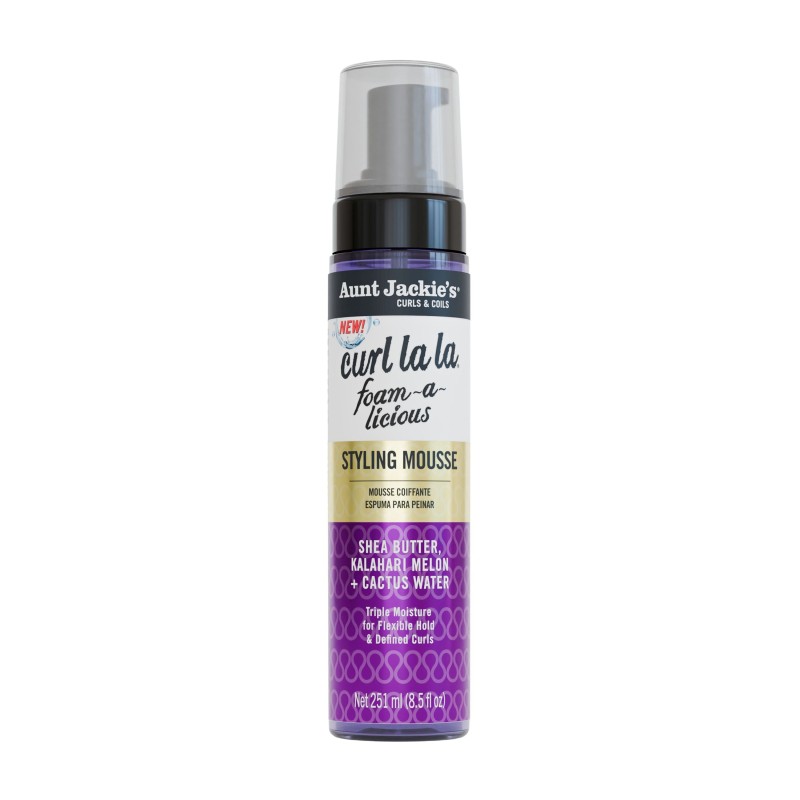Mousse Boucles Curl La La Foam-A-Licious Aunt Jackie's  251ml | EBUN AFRO BEAUTY