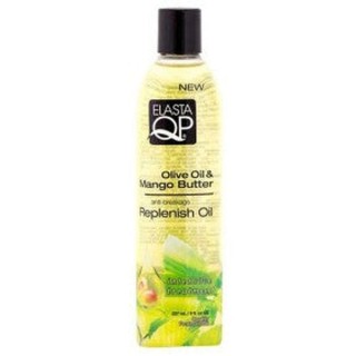 Huile Anti-Casse Replenish Oil Elasta QP Olive & Mangue 237ml | EBUN AFRO BEAUTY