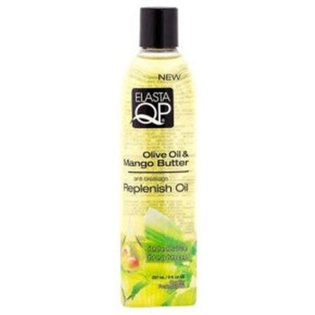 Huile Anti-Casse Replenish Oil Elasta QP Olive & Mangue 237ml | EBUN AFRO BEAUTY
