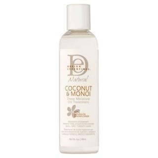 Huile Coconut & Monoi Deep Moisture Design Essentials 118ml | EBUN AFRO BEAUTY