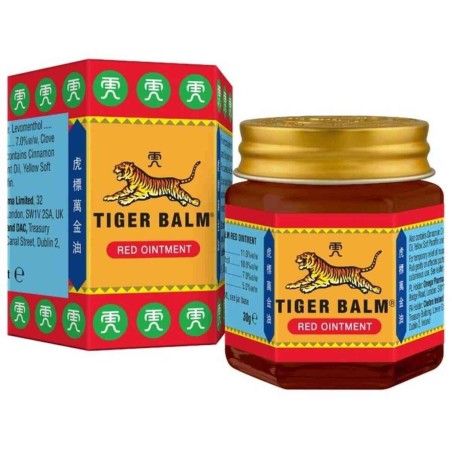 Véritable Baume du Tigre Rouge Tiger Balm  Musculaire 30g | EBUN AFRO BEAUTY