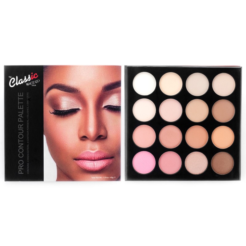 Palette Pro Contour Classic Makeup | EBUN AFRO BEAUTY