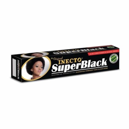 Coloration Inecto SuperBlack Noir Intense Permanente | EBUN AFRO BEAUTY