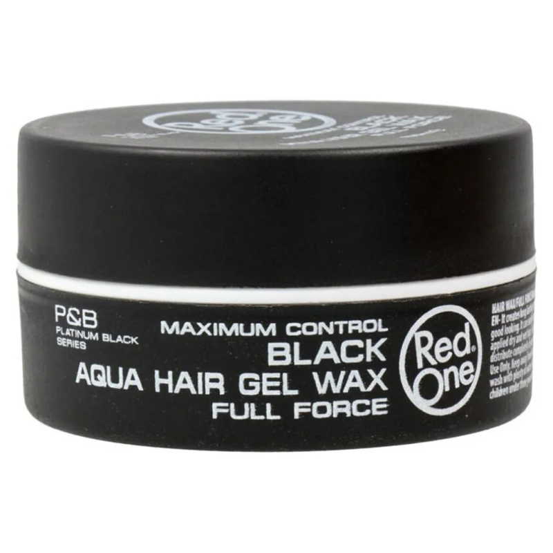 Red One Gel-Cire Black Aqua - Fixation Forte Maximum Control | EBUN AFRO BEAUTY