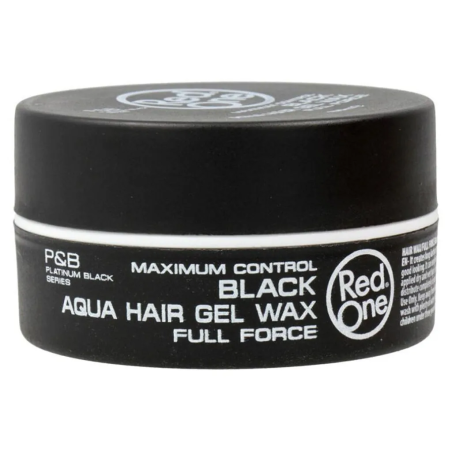 Red One Gel-Cire Black Aqua - Fixation Forte Maximum Control | EBUN AFRO BEAUTY