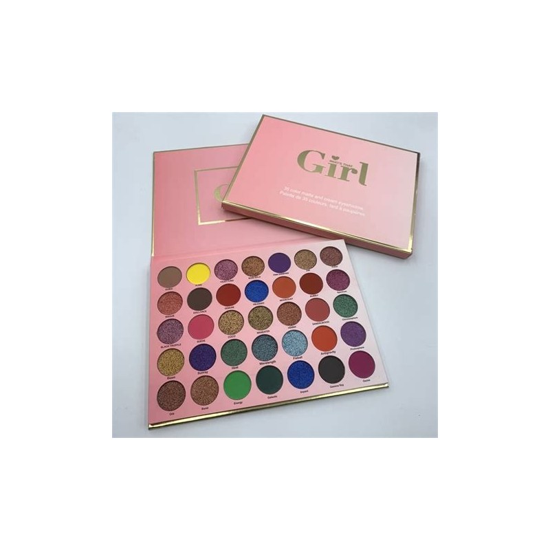 Palette Ombre à Paupières "That Girl"  35 Couleurs Pro | EBUN AFRO BEAUTY