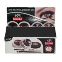 Eyeliner en Gel Karité KR  Kit Longue Tenue avec Pinceau | EBUN AFRO BEAUTY