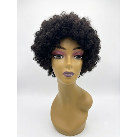 Perruque Afro Courte Bouclée – Volume Naturel et Chic | EBUN AFRO BEAUTY