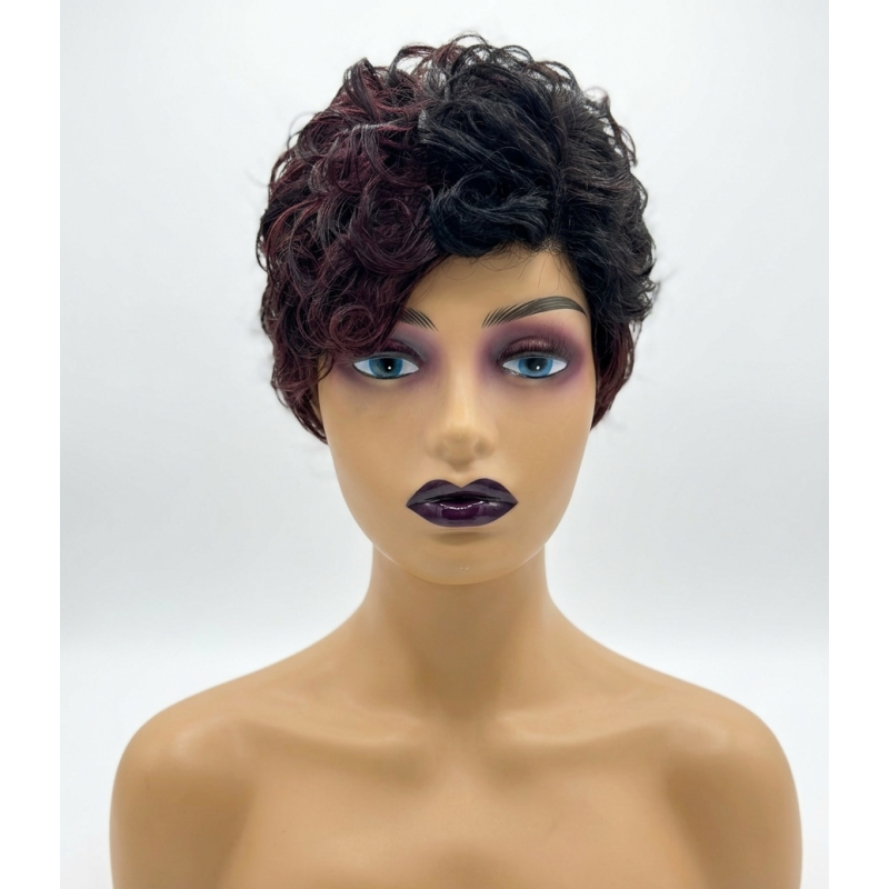 Perruque Courte Bouclée Lace Front – Look Naturel et Moderne | EBUN AFRO BEAUTY
