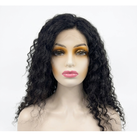 Perruque Mi-Longue Bouclée Lace Front – Style Élégant | EBUN AFRO BEAUTY