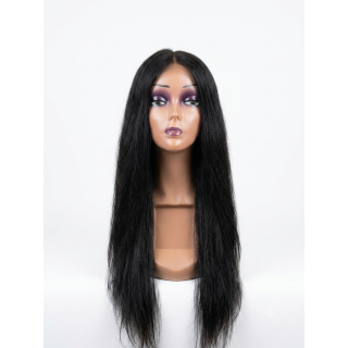 Perruque Longue Lisse Lace Front – Élégance Naturelle | EBUN AFRO BEAUTY