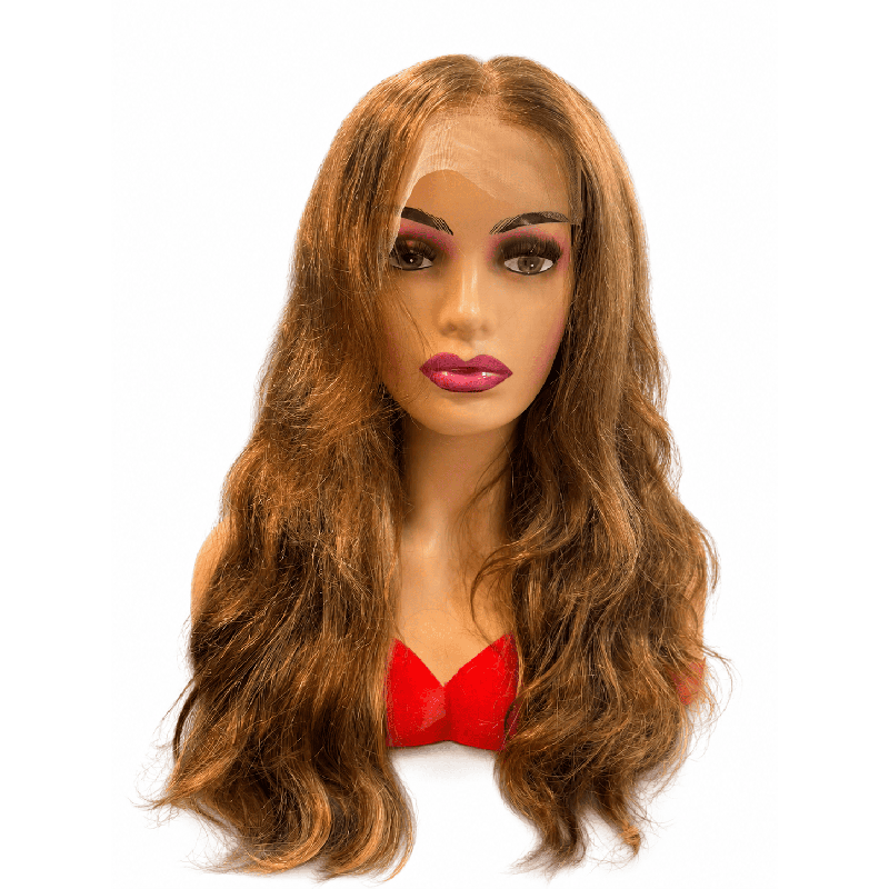 Perruque Lace Front Blond Miel Ondulée  Aspect Naturel | EBUN AFRO BEAUTY