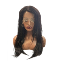Perruque Lace Front Lisse Noire Longue & Élégante | EBUN AFRO BEAUTY