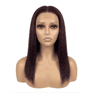 Perruque Lisse Auburn Profond  Style Soie Naturel | EBUN AFRO BEAUTY