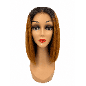 Perruque Carré Lisse Ombré Racines Sombres Miel | EBUN AFRO BEAUTY