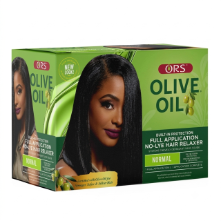 Kit Défrisant ORS Olive Oil Normal  Sans Soude Complet | EBUN AFRO BEAUTY