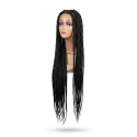 Perruque Braided Wig Lace Frontal  Tresses Longues Naturelles | EBUN AFRO BEAUTY