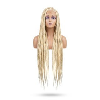 Perruque Tressée Blonde Lace Frontal  Longues Tresses | EBUN AFRO BEAUTY