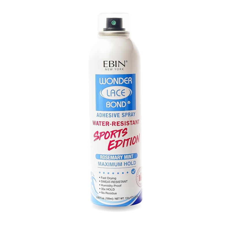Ebin Wonder Lace Bond Sports Edition - Spray Adhésif Tenue Max | EBUN AFRO BEAUTY