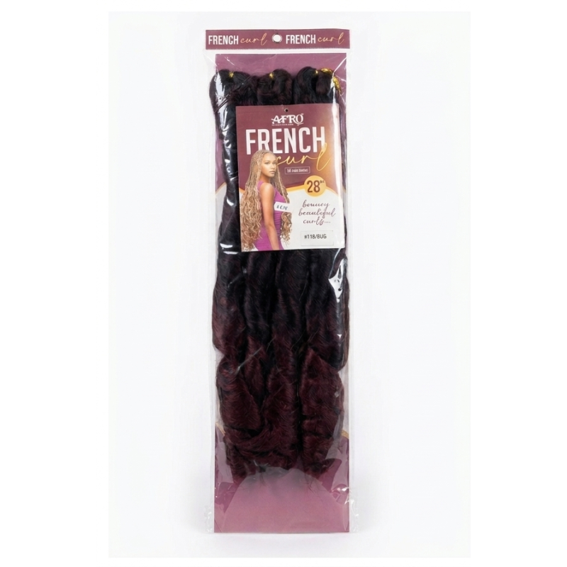 Afro French Curl 28" - Mèches Bouclées Tendance | EBUN AFRO BEAUTY