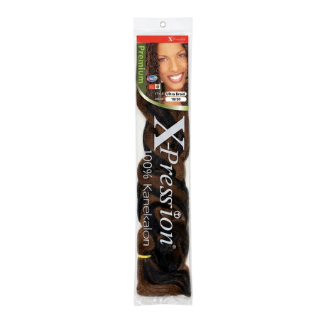 Mèches X-Pression Ultra Braid - Couleur 18/30  100% Kanekalon | EBUN AFRO BEAUTY
