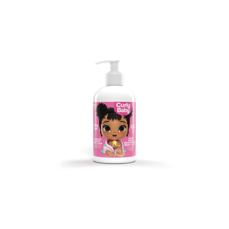 Lait Corporel Bébé Curly Baby Extra Gentle 473ml | EBUN AFRO BEAUTY