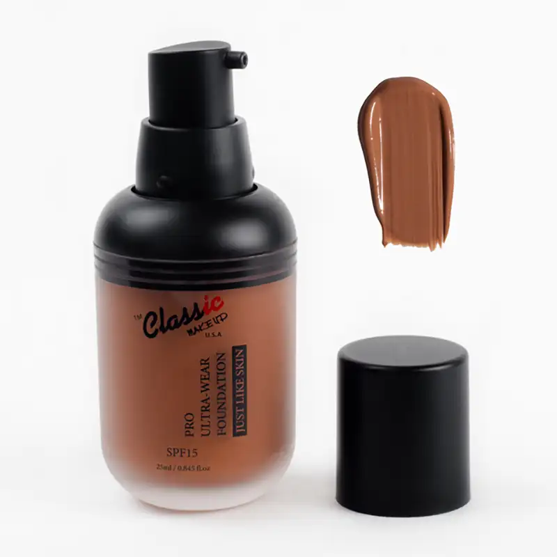 Fond de Teint Ultra-Wear | Effet Seconde Peau Naturel | Ebun Afro Beauty